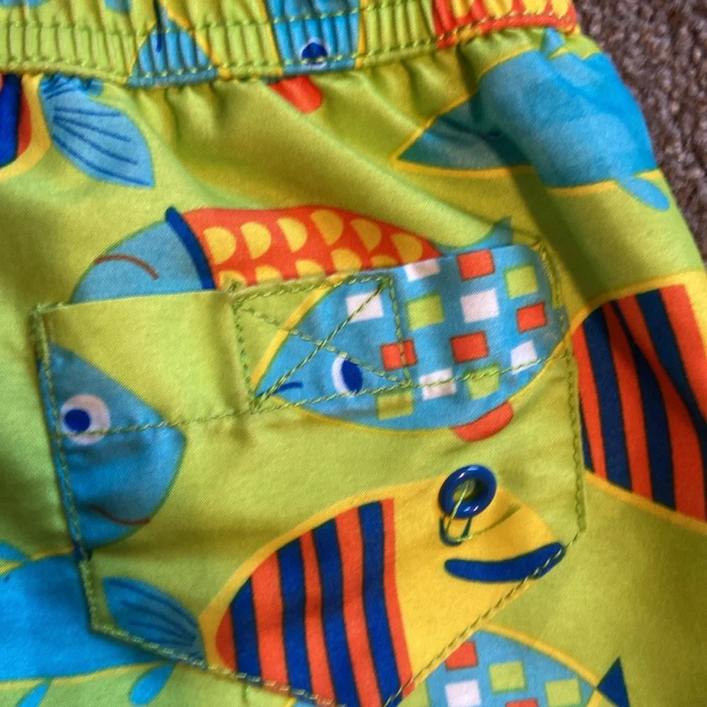2 Pairs of Little Boys Size 4 Swim Trunks